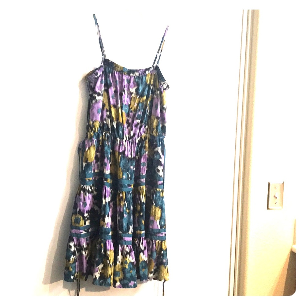 ELLE summer dress strapless/spaghetti straps Sz M